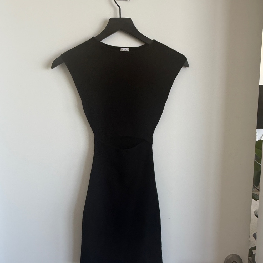 Wilfred Black Backless Dress